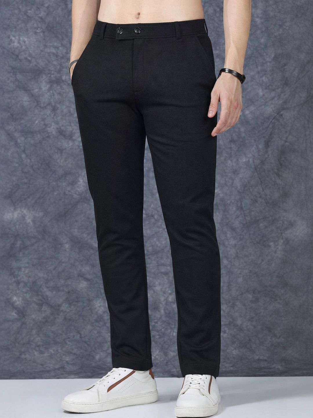 COMBRAIDED Men Original Slim Fit Trousers-picture-26
