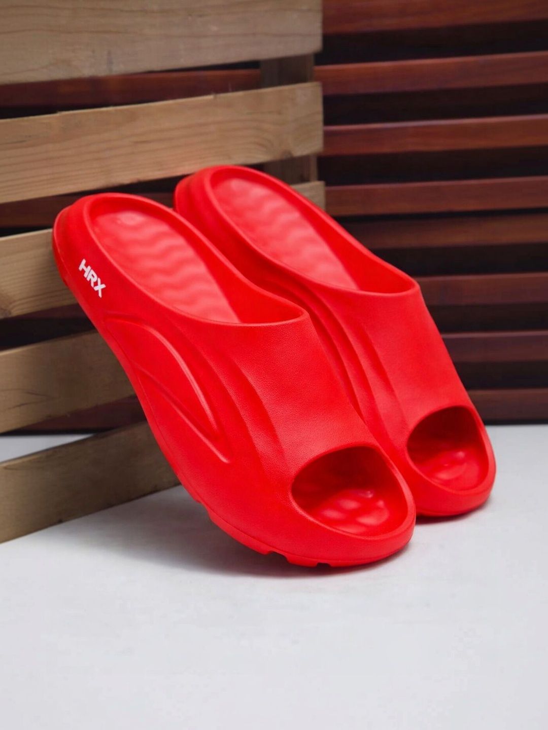 HRX by Hrithik Roshan Men Rubber Sliders-picture-47