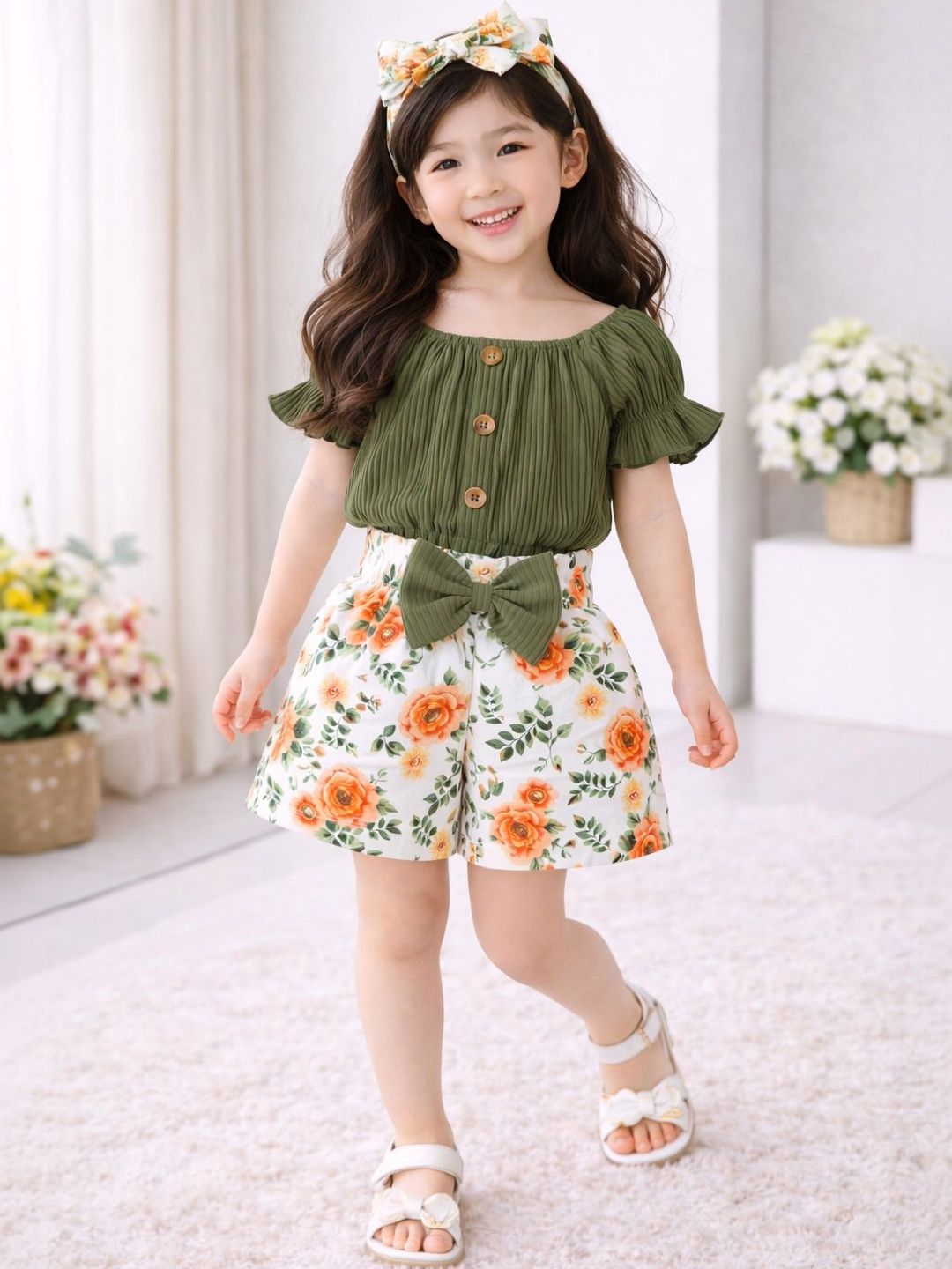 Porpy Girls Top with Shorts-picture-57