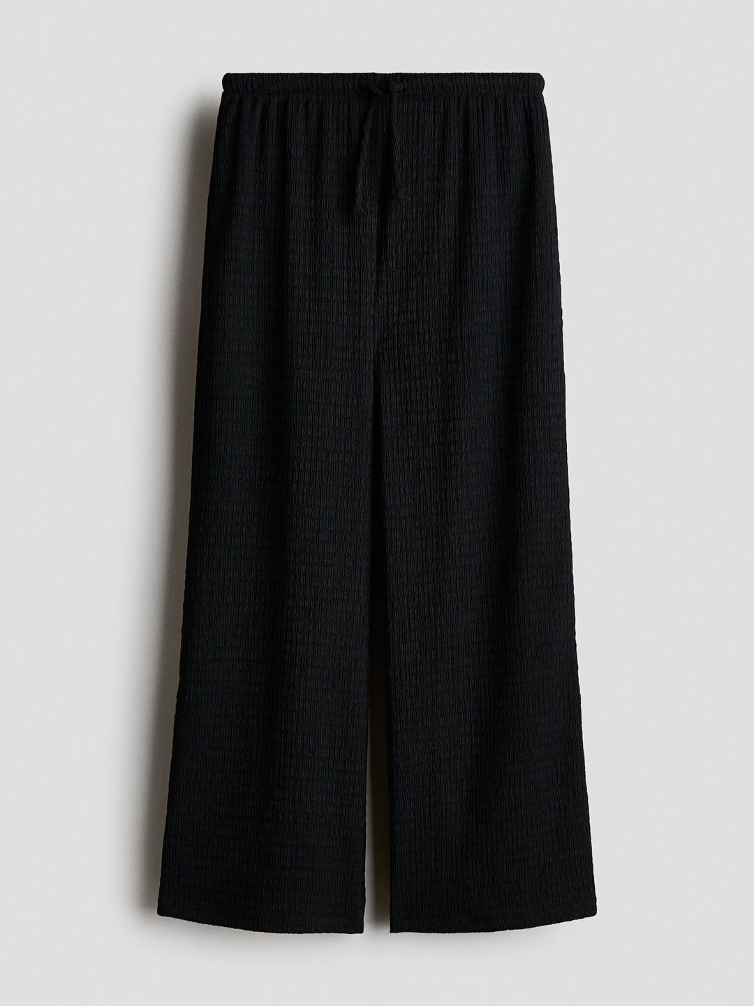 H&M Textured jersey trousers