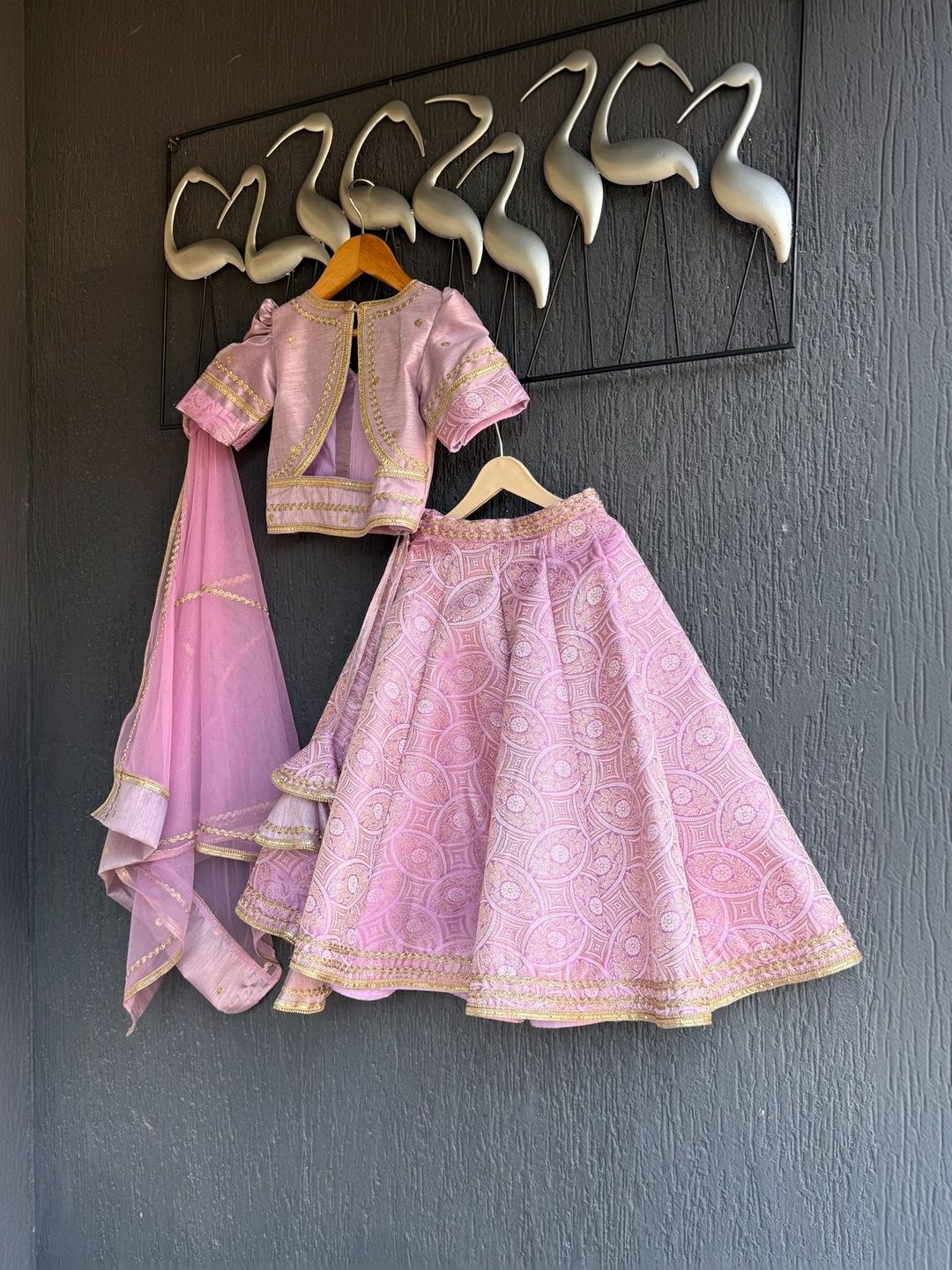 The Little Tales Girls Embellished Ready to Wear Lehenga & Blouse With Dupatta-picture-38