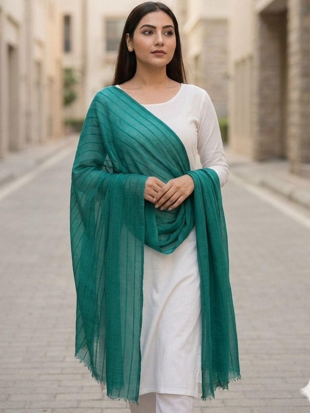 HERE&NOW Woven Design Dupatta-picture-16