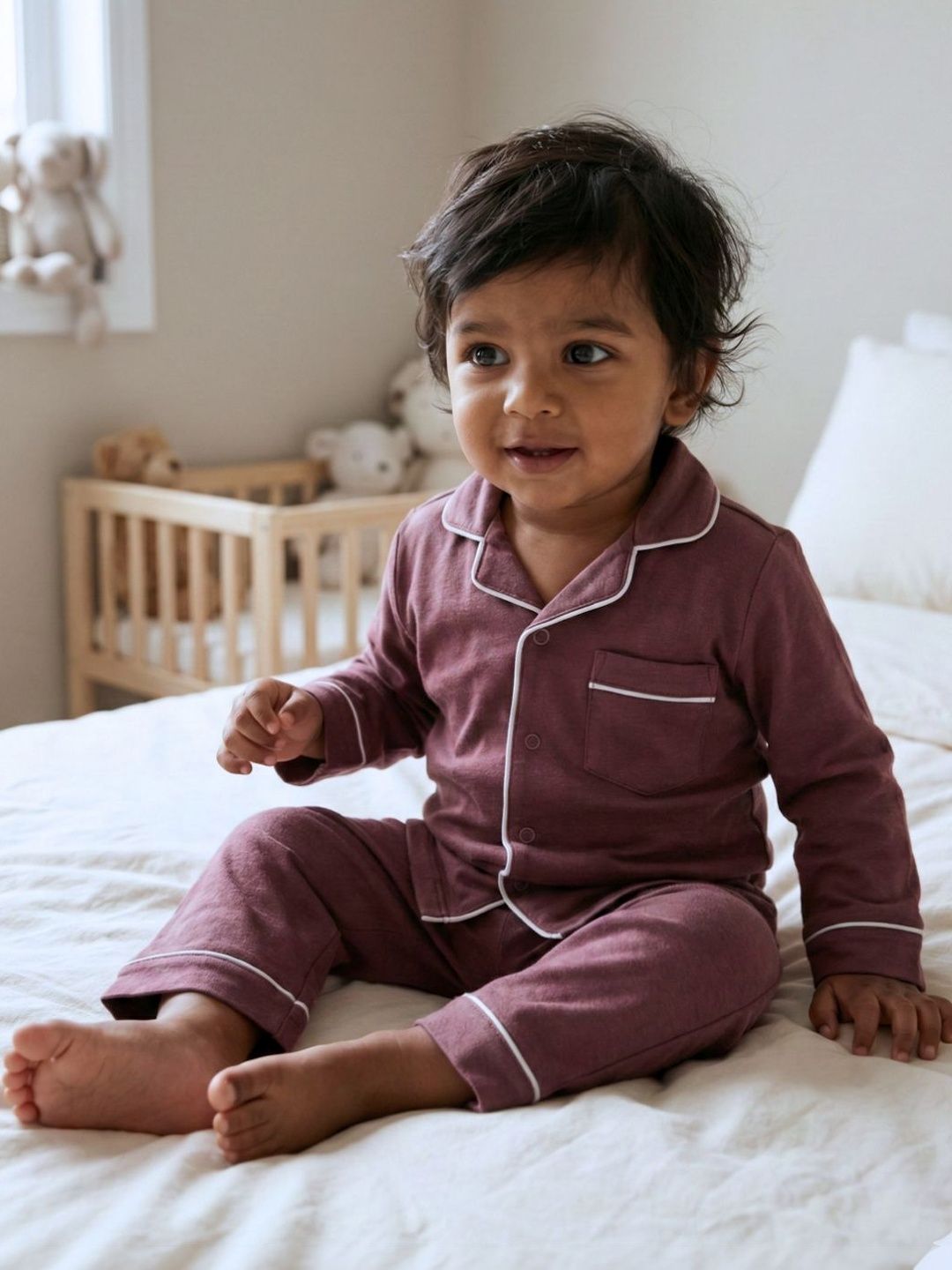 cocoon care Unisex Kids Night suit-picture-23