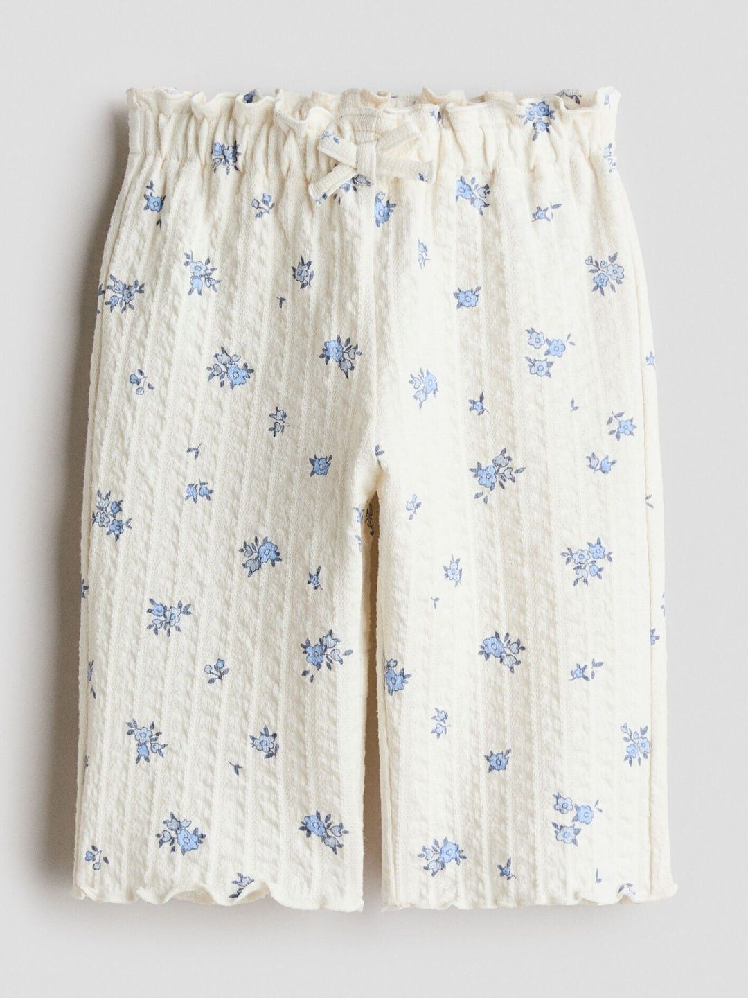 H&M Textured jersey trousers