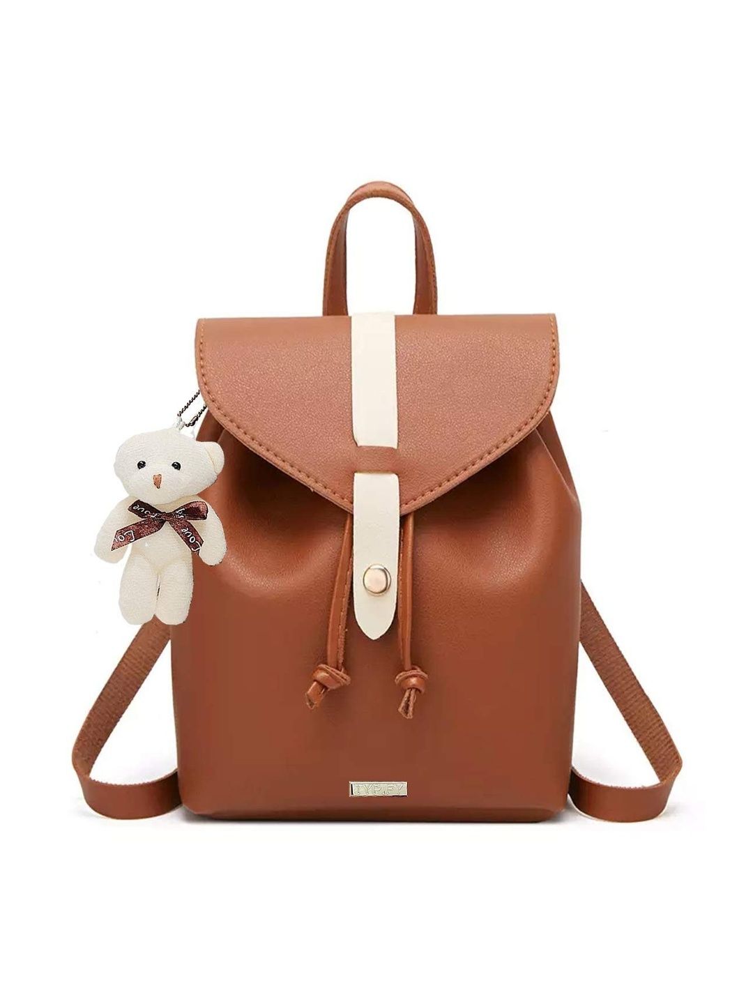 TYPIFY Unisex Colourblocked Applique Backpack-picture-24