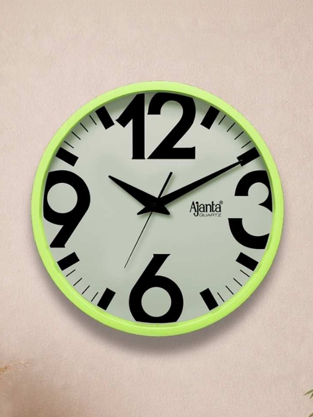 Ajanta Green Wall Clock-picture-45