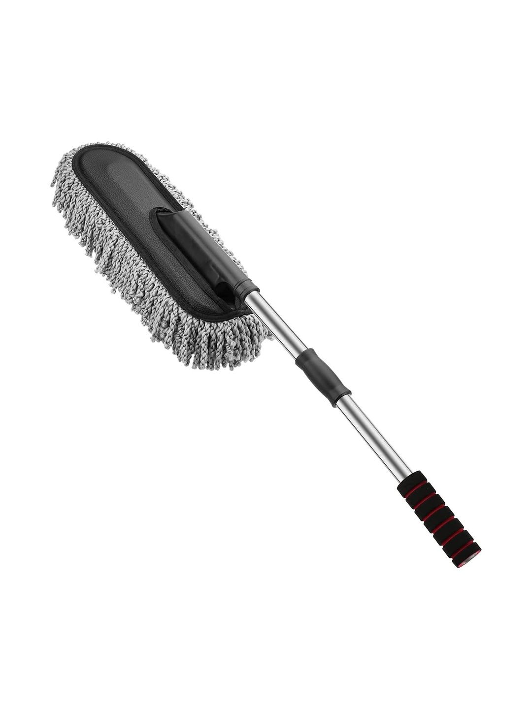 TRENDIKKA Black & Grey Solid Plastic Bath Accessories Set-image-13