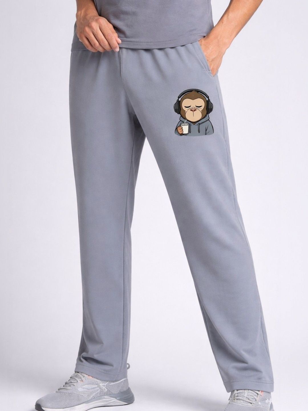 Moda Rapido Men Regular Fit Graphic Print Track Pants-image-40