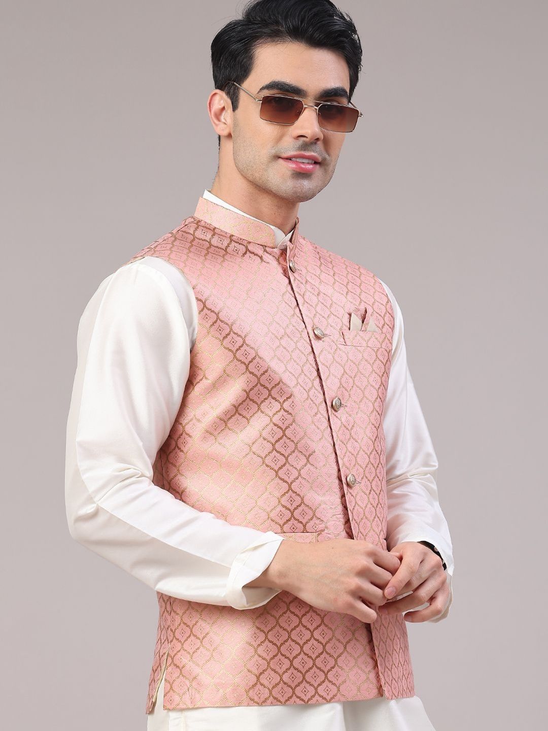 V-Mart Men Regular Kurta with Pyjamas-picture-22