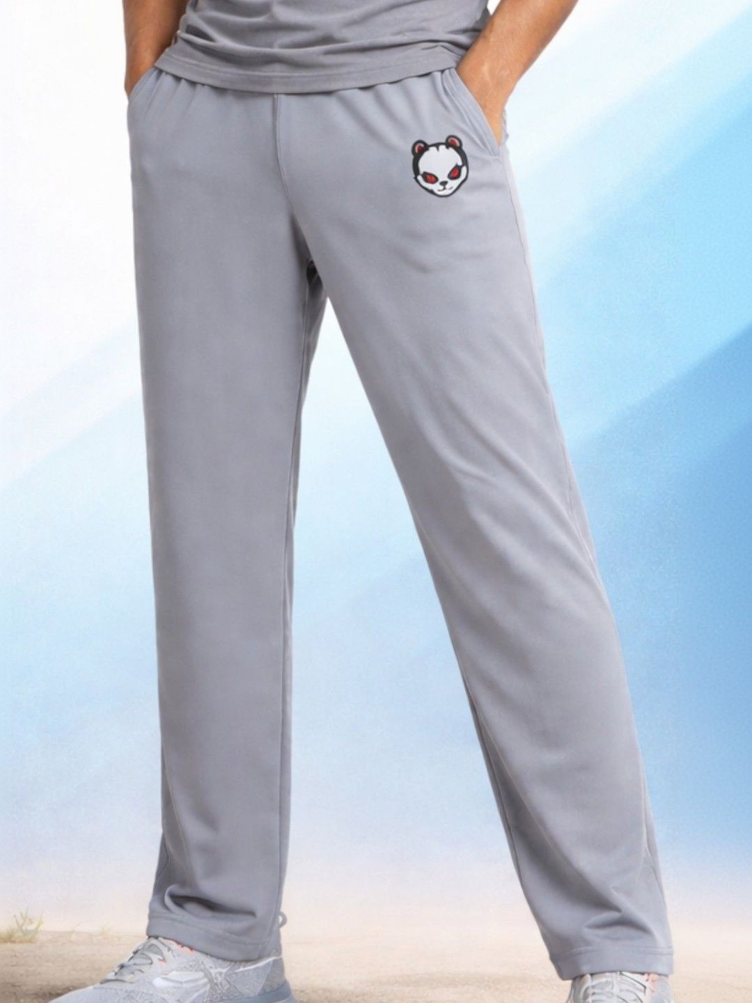 Moda Rapido Men Regular Fit Graphic Print Dry Fit Training Track Pants-picture-31