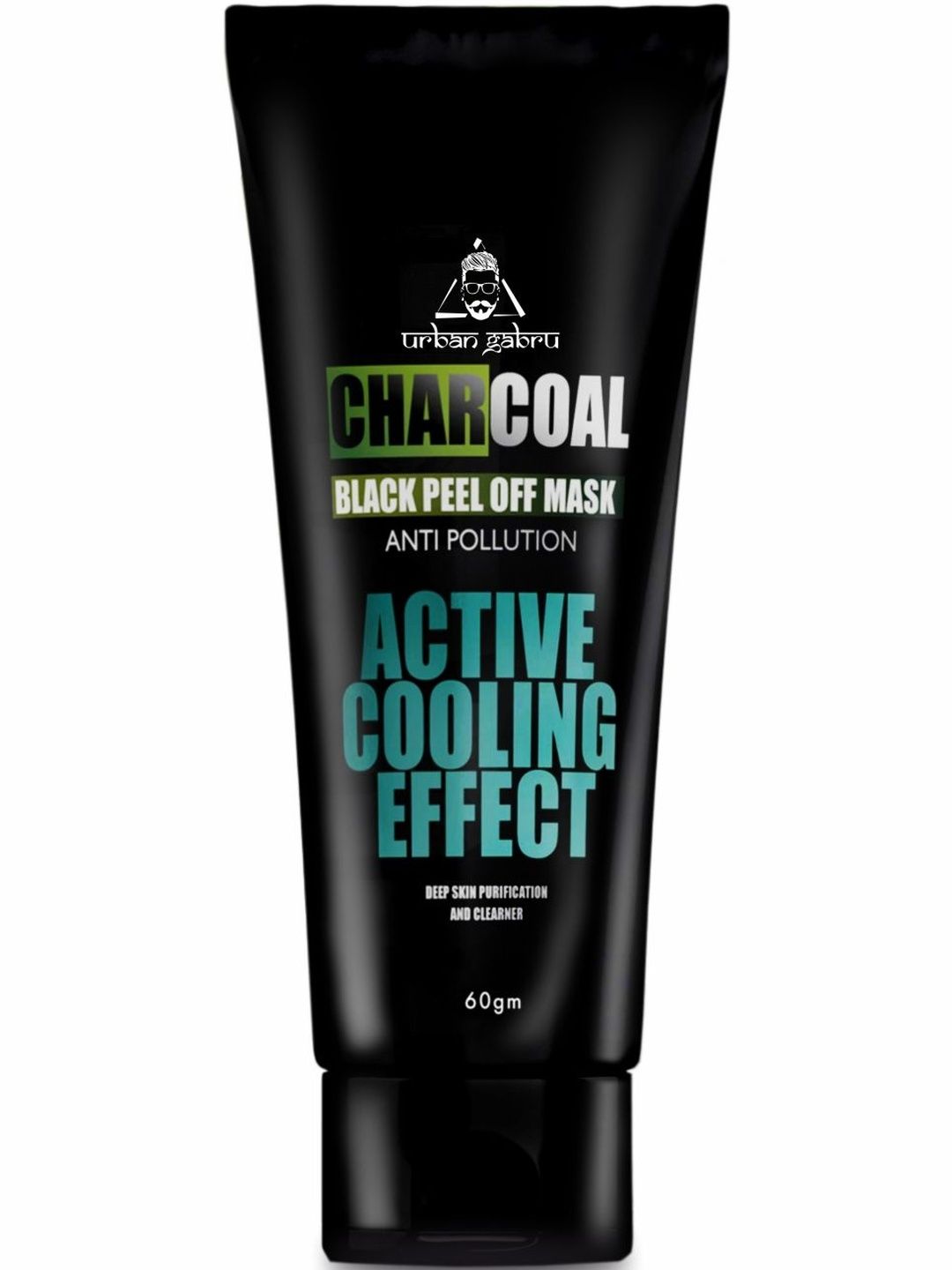 URBANGABRU Charcoal Anti Pollution Peel Off Mask With Active Cooling Effect - 60 g-image-19