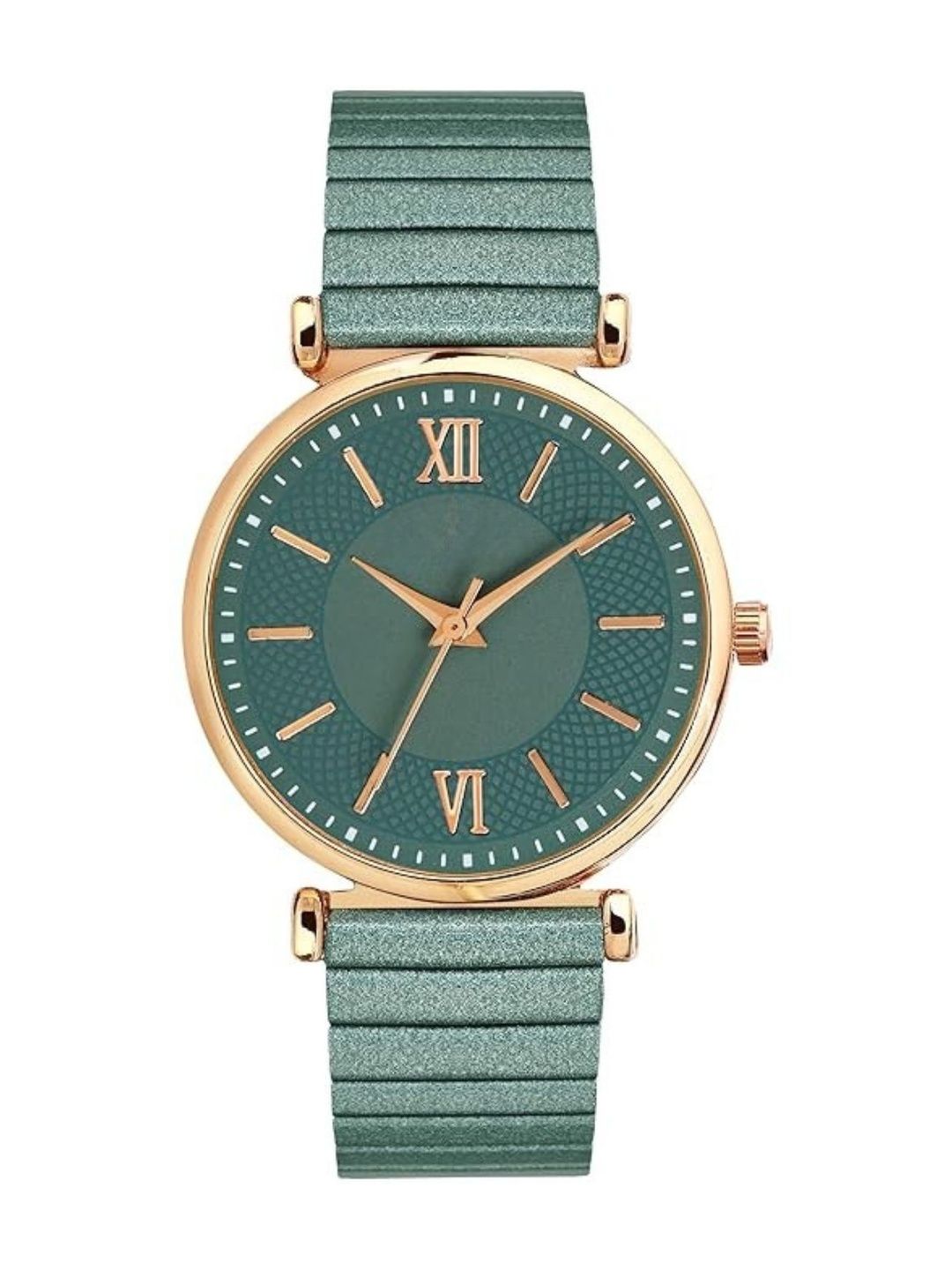 SWADESI STUFF Women Dial & Straps Analogue Watch BABLI GREEN 9