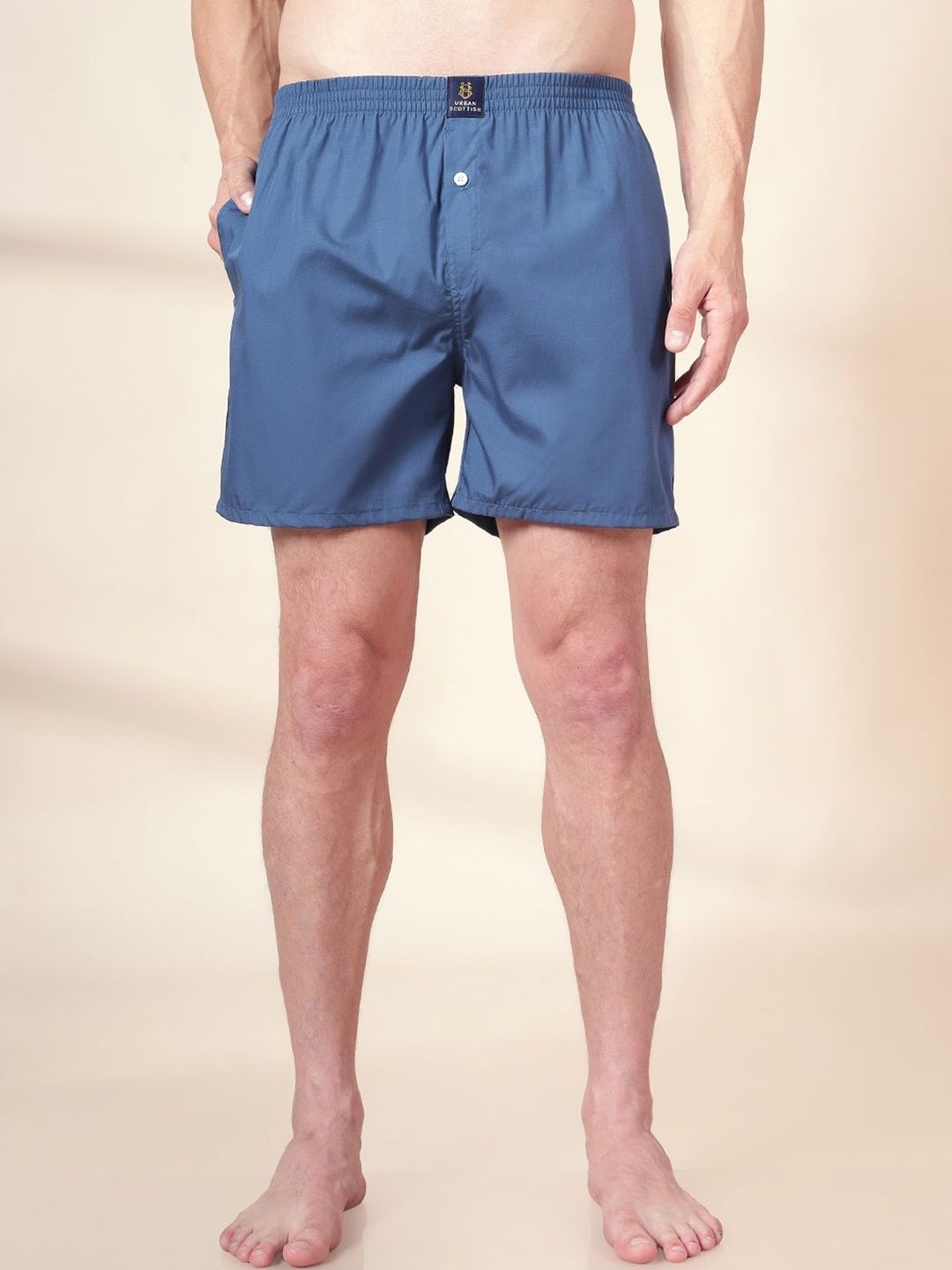 URBAN SCOTTISH Pack Of 2 Pure Cotton Boxers-picture-50