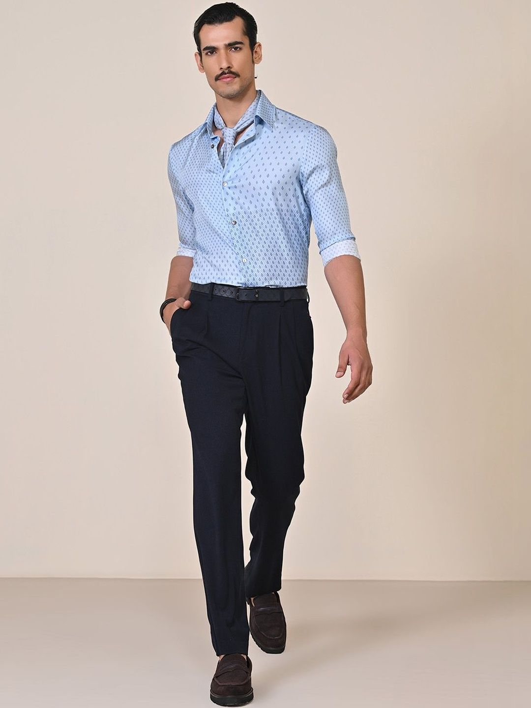 S&N by Shantnu Nikhil Men Slim Fit Printed Casual Shirt-picture-40