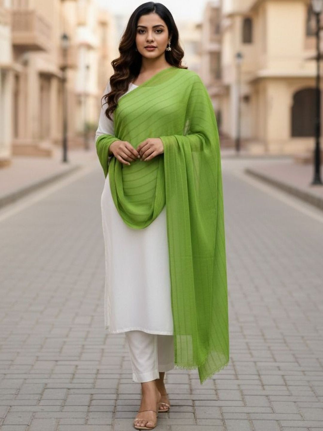 HERE&NOW Woven Design Dupatta-picture-10