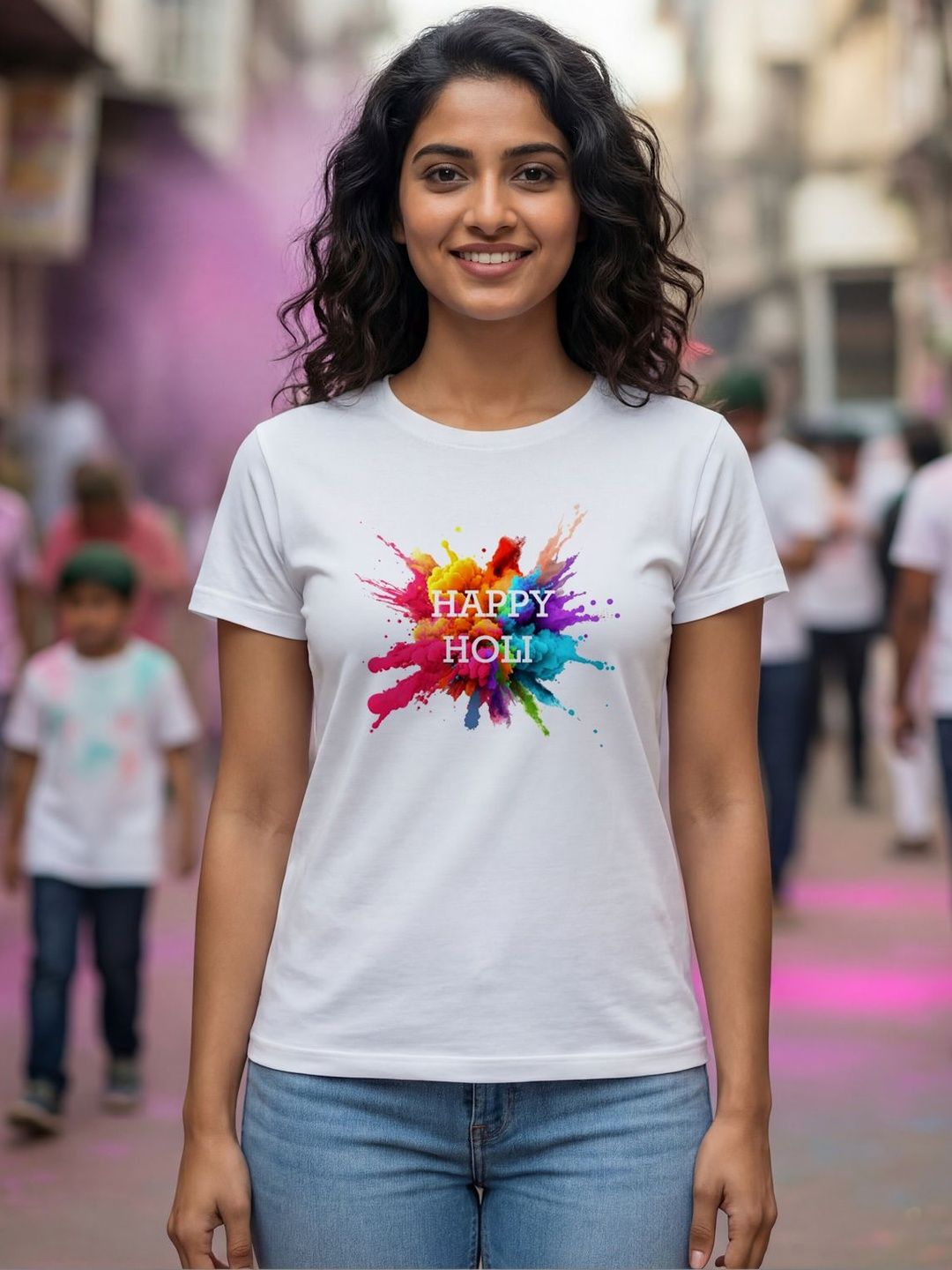 HELLCAT Women Printed T-shirt