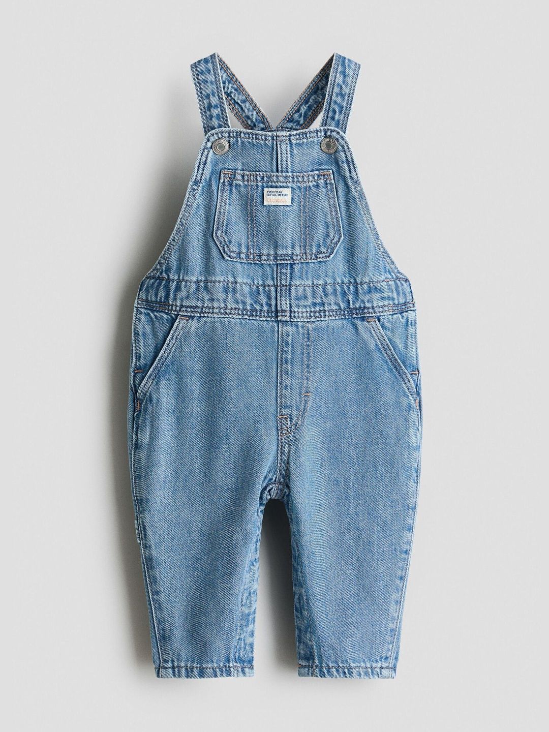 H&M Cotton Denim Dungarees
