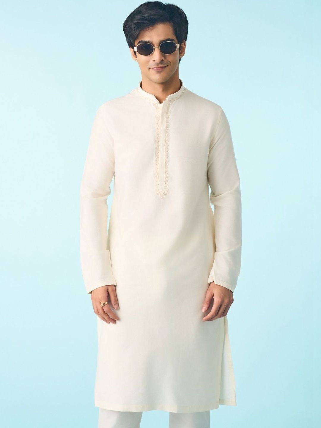Diwas by Manyavar Men Kurta With Jacket-picture-19