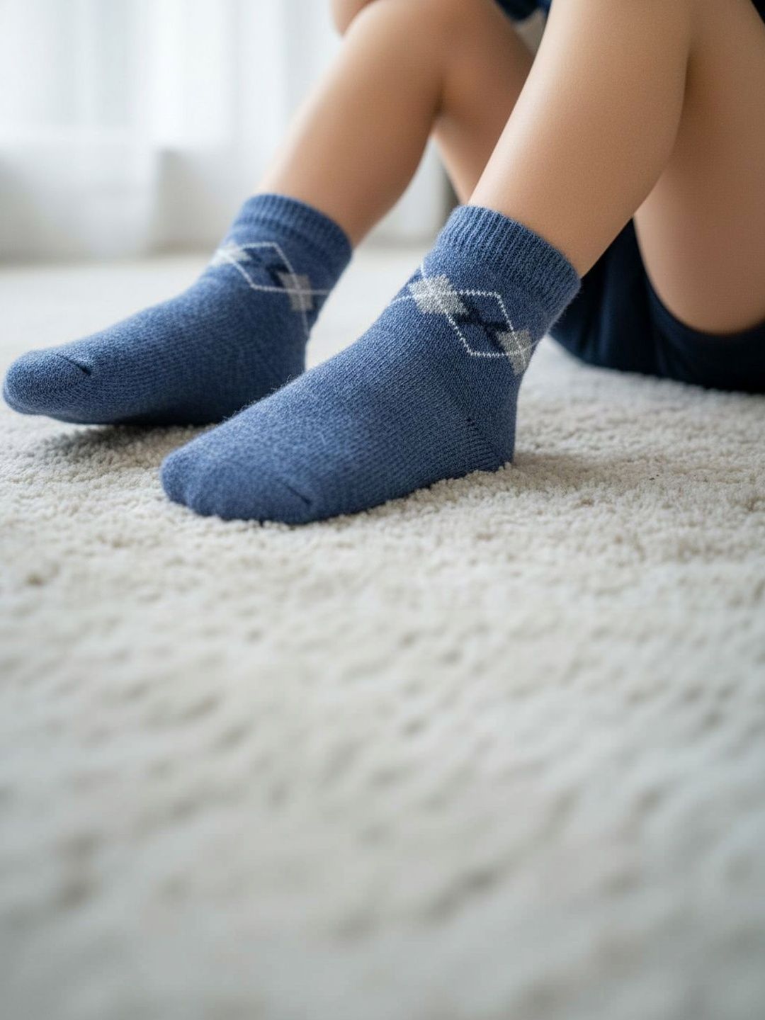 Moda Rapido Boys Cotton Assorted Patterned Ankle Length Socks