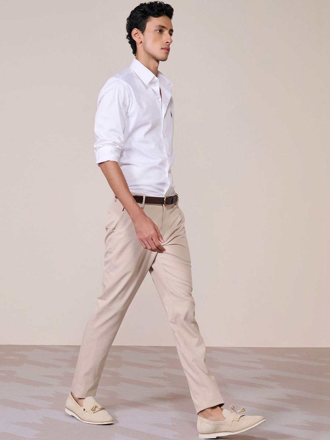 S&N by Shantnu Nikhil Men Slim Fit Trousers-picture-51