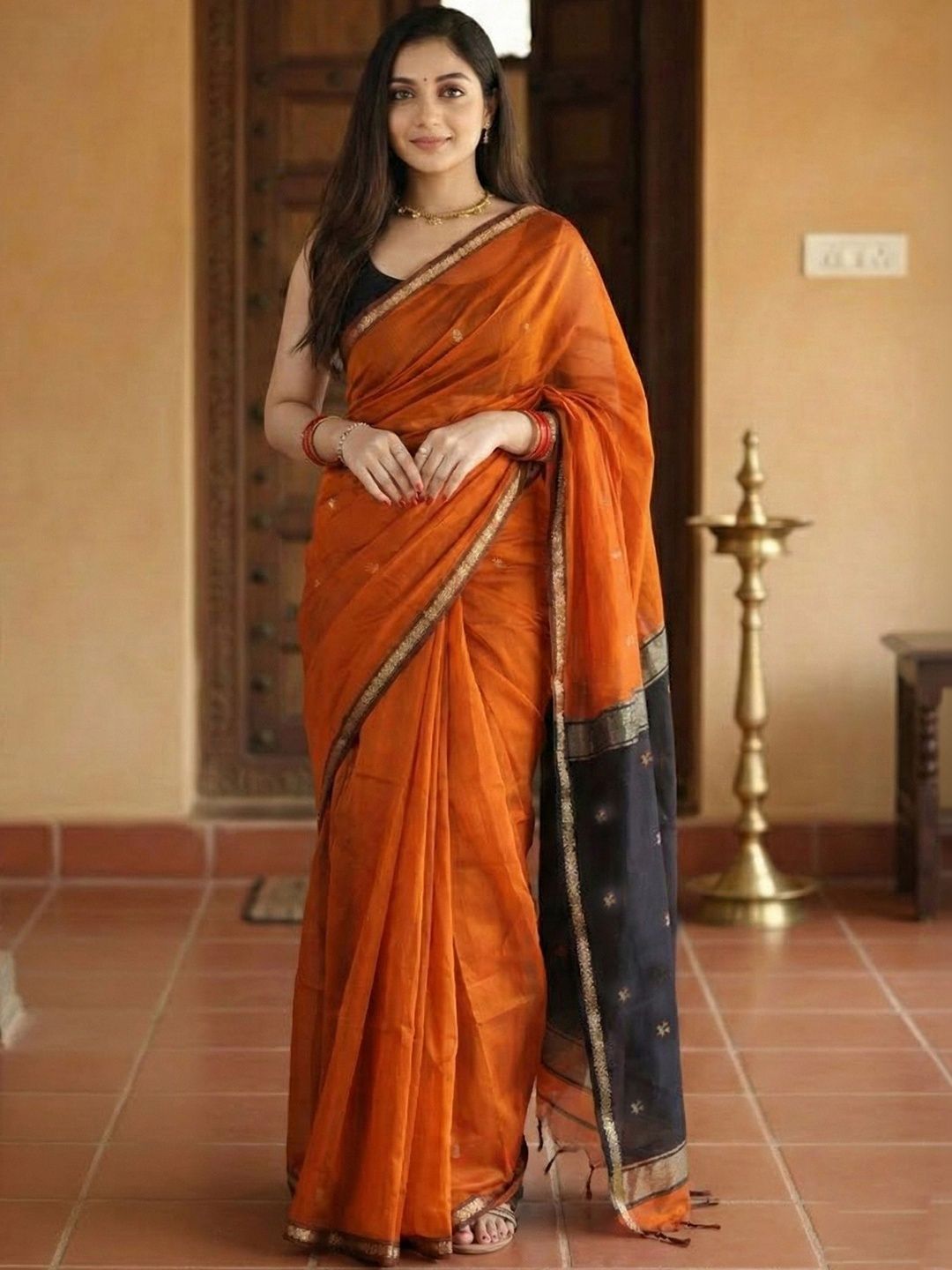 KALINI Woven Design Zari Kanjeevaram Saree-picture-20