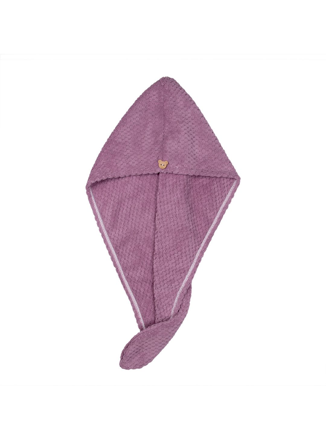 Stasia Street Purple Microfiber 300 GSM Easy Dry Hair Wrap Towel-image-11