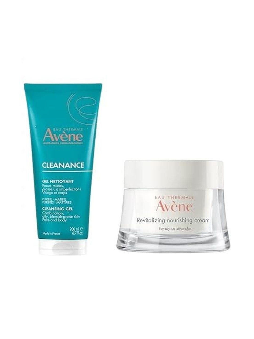 Avene Set Of 2 Cleanance Cleansing Gel- 200 ml & Nourishing Cream- 50 ml-picture-24