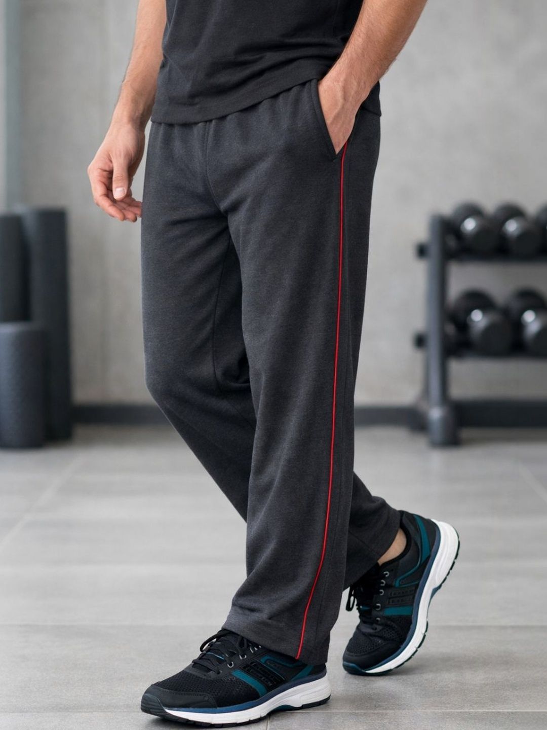 Jeevika Fashion Men Regular Fit Training Track Pants-image-9