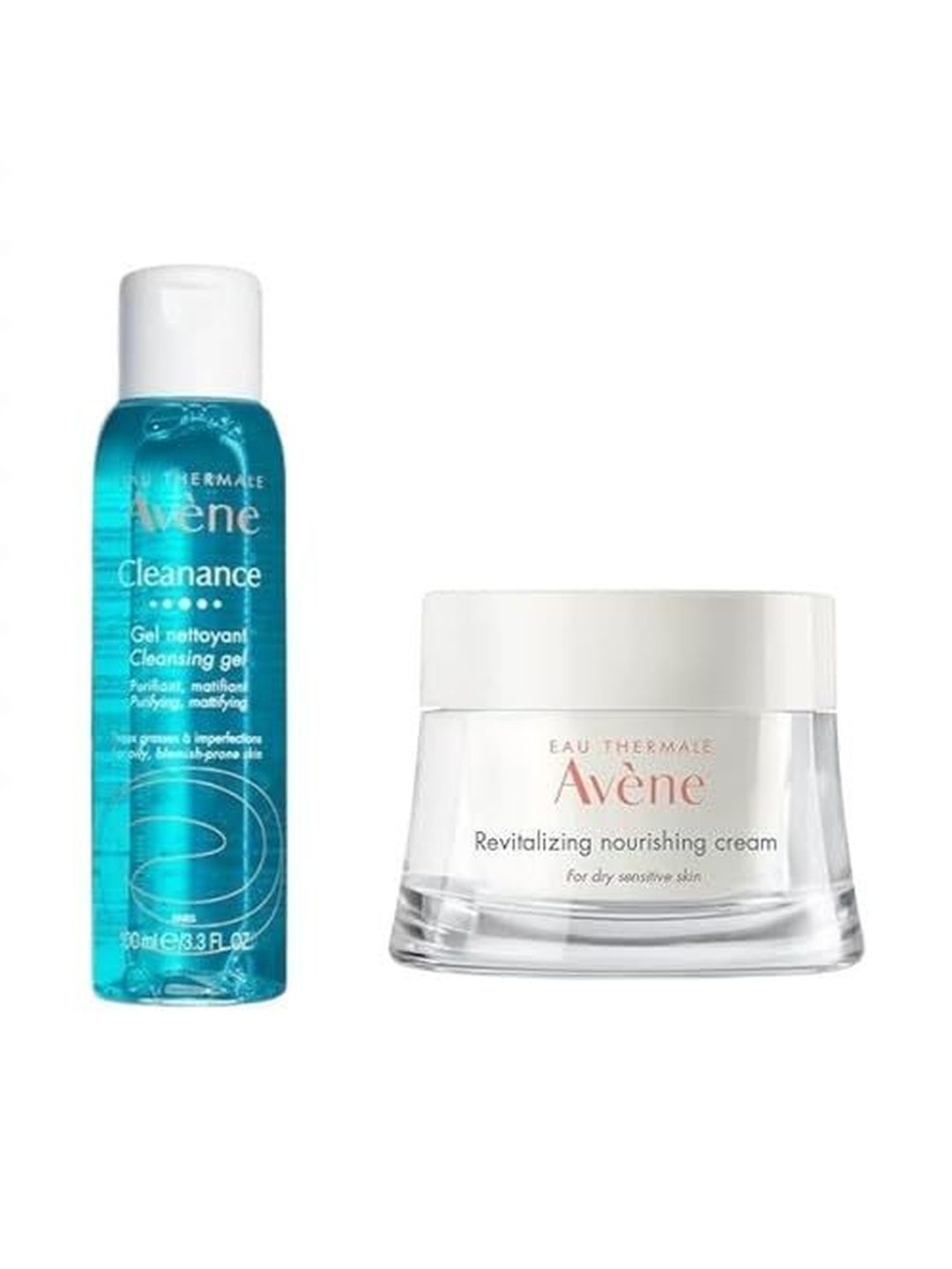 Avene Set Of 2 Cleanance Cleansing Gel- 100 ml & Nourishing Cream- 50 ml-image-13