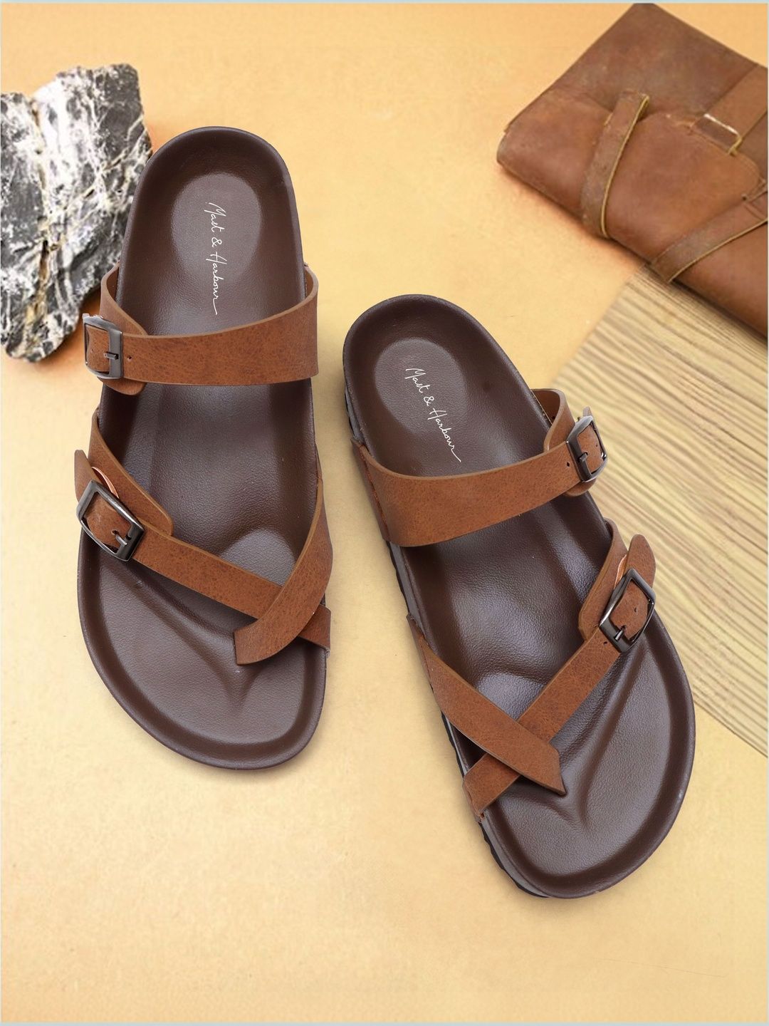 Mast & Harbour Men Comfort Sandals-picture-45