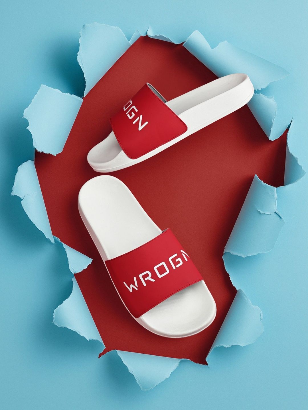 WROGN Men Printed Sliders-picture-36