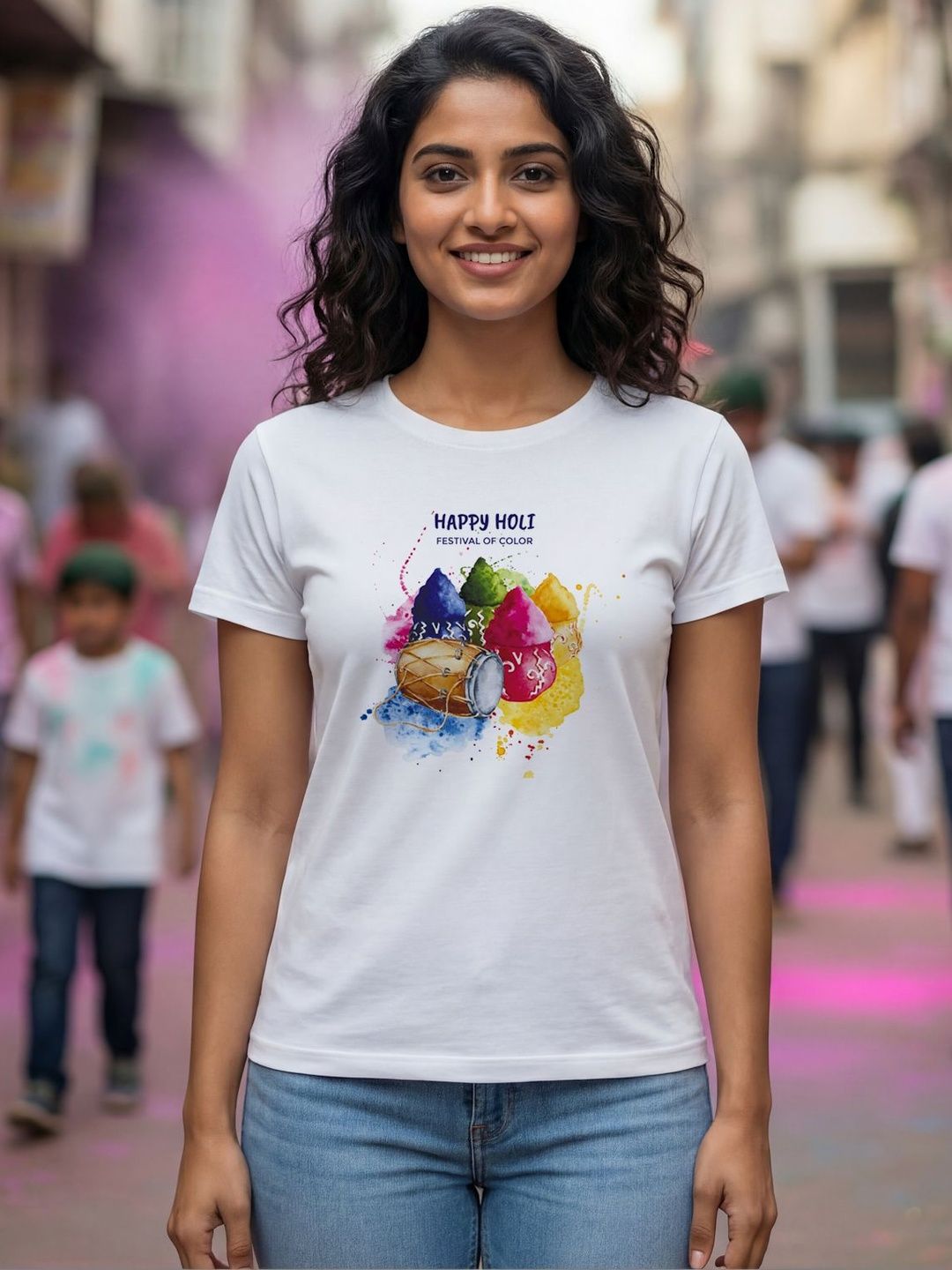 HELLCAT Women Printed T-shirt