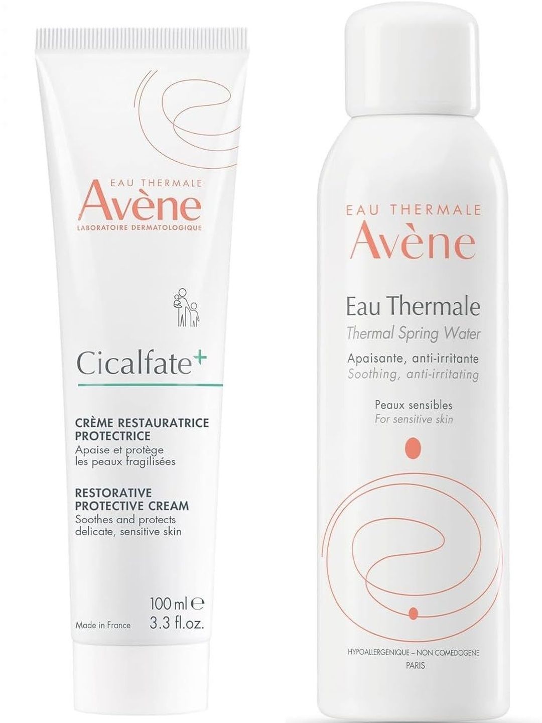 Avene Set Of 2 Restorative Protective Cream 100 ML, Thermal Spring Water 150ml-image-14