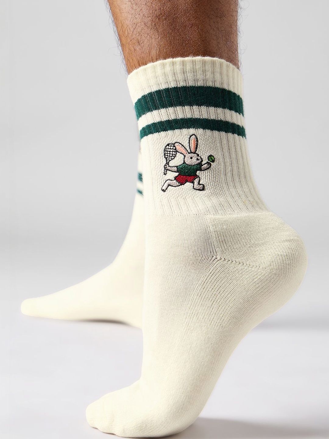 The Souled Store Unisex Patterned Above Ankle Socks-picture-54