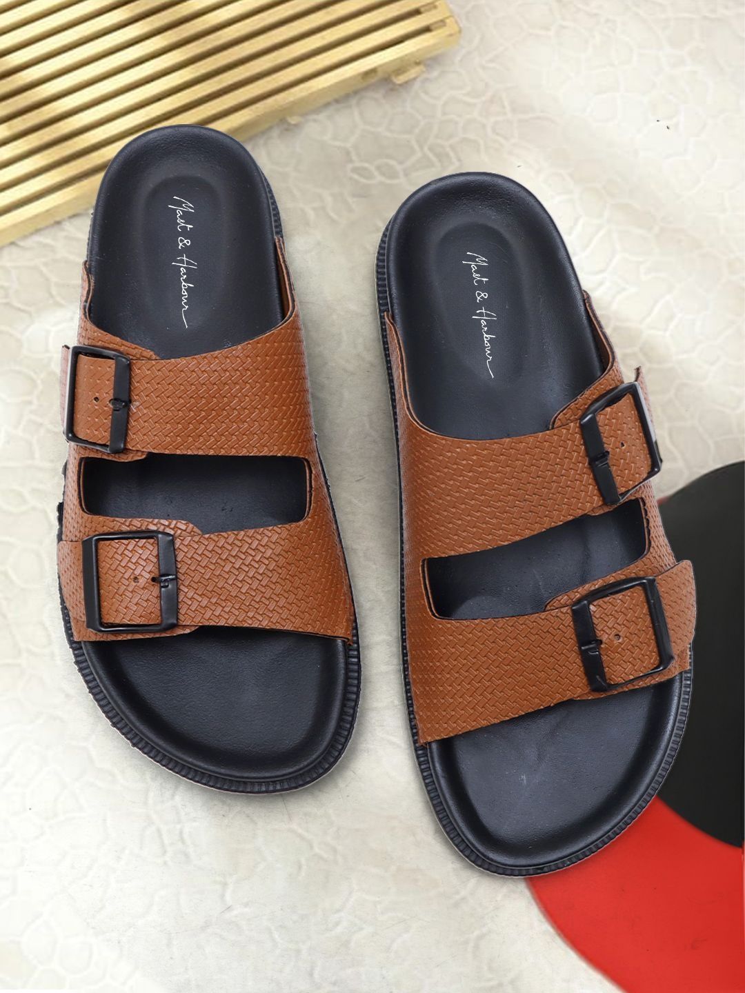 Mast & Harbour Men Comfort Sandals-picture-46