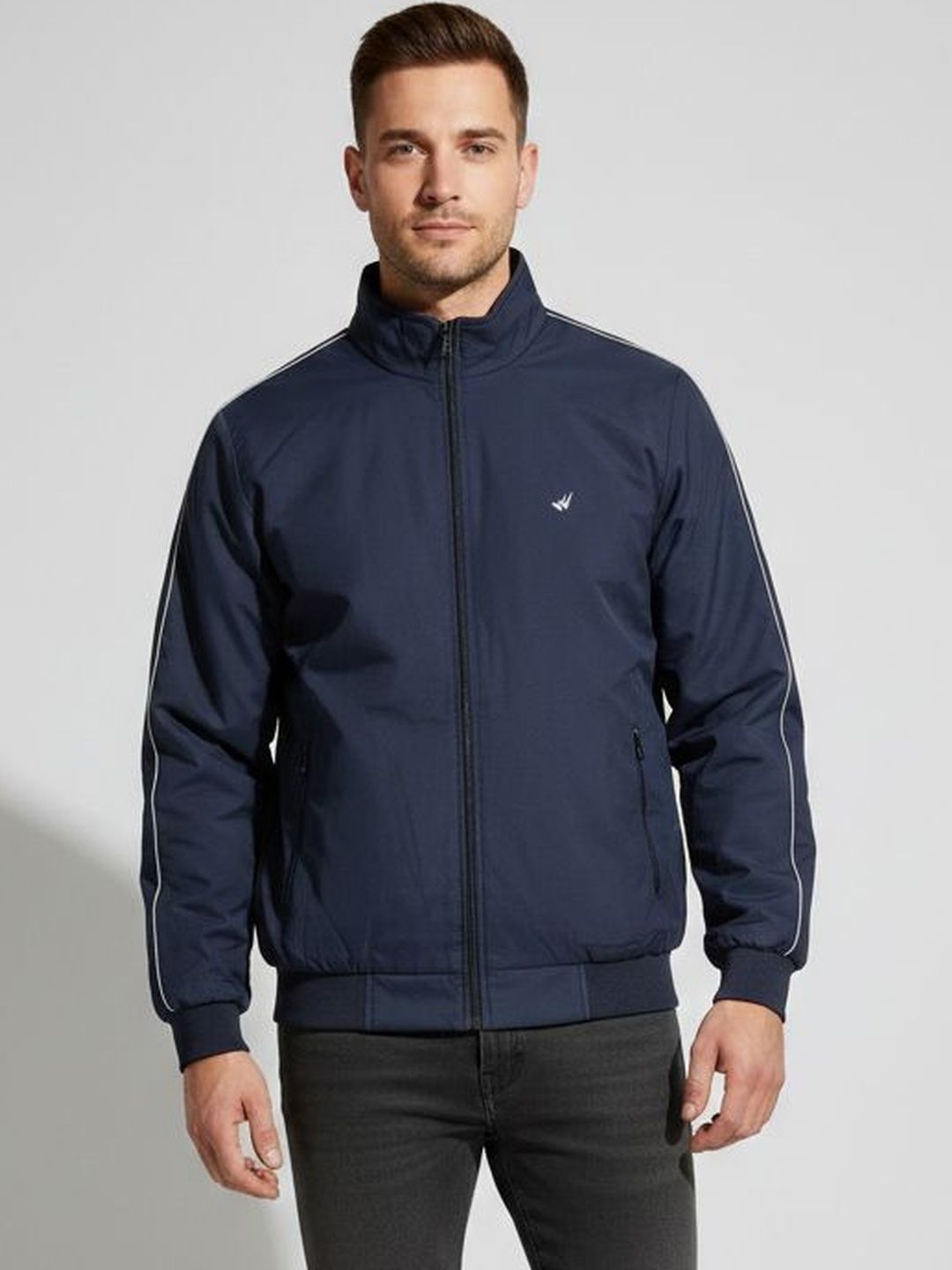 WILD COPS Men Lightweight Bomber Jacket-picture-38