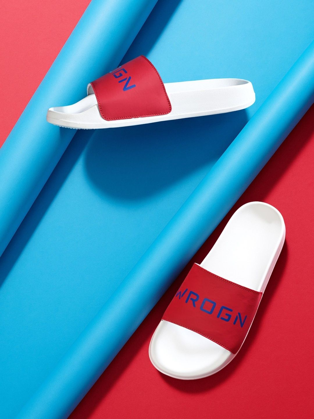 WROGN Men Printed Sliders-picture-37