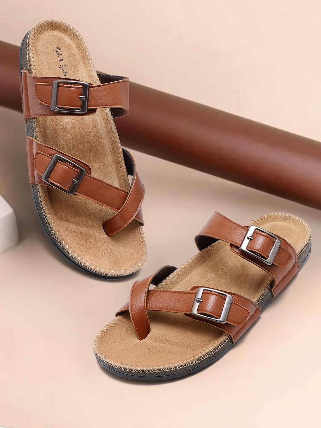 Mast & Harbour Men Comfort Sandals-picture-46