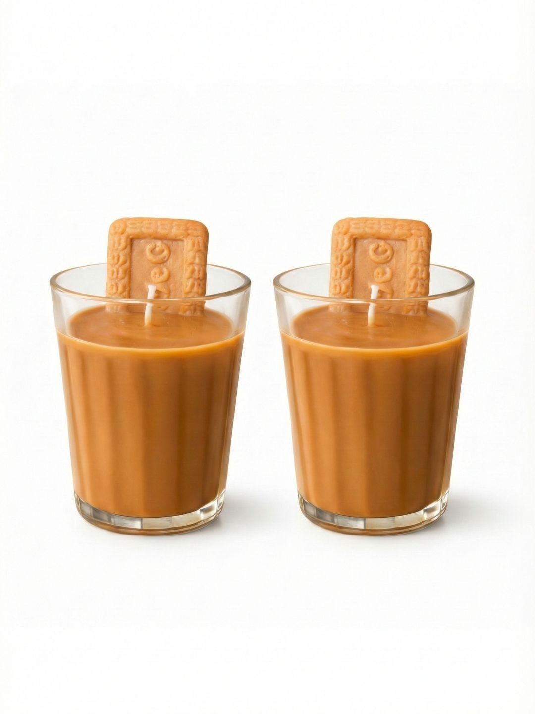 SERAAF Brown & Camel Brown 2 pieces Jar Candle-picture-35