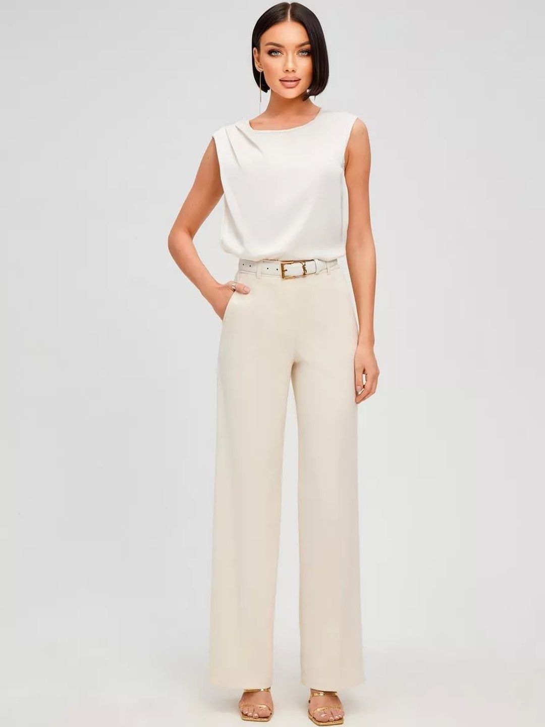 Aadvi Fashion Women Classic High-Rise Trousers-picture-32