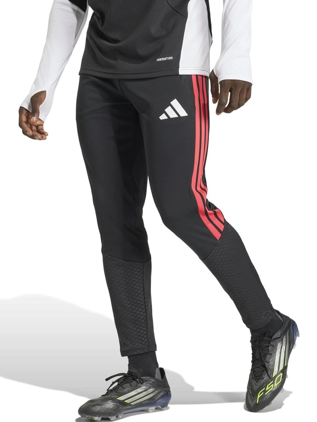 ADIDAS Men Slim Fit Brand Logo Training Joggers-image-13