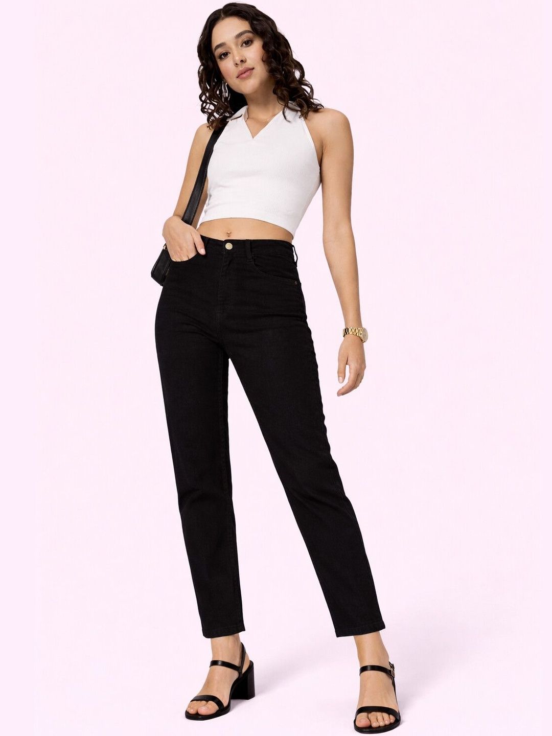 SZN Women High-Rise Stretchable Jeans-picture-11