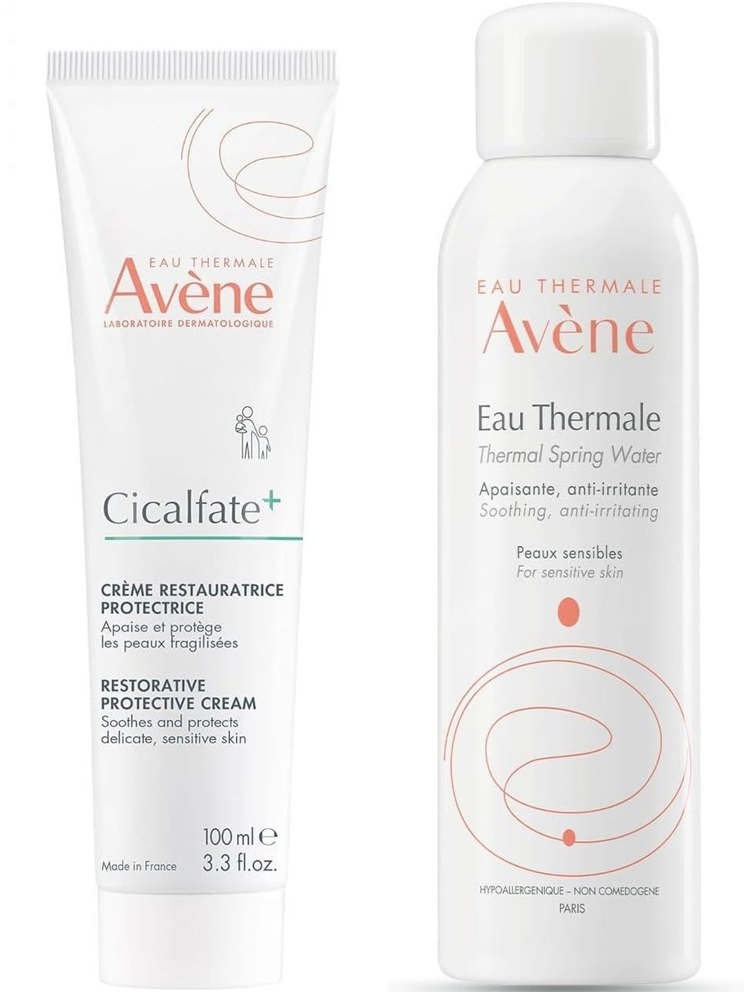 Avene Set Of 2 Restorative Protective Cream 40 ML, Thermal Spring Water 150ml-image-7