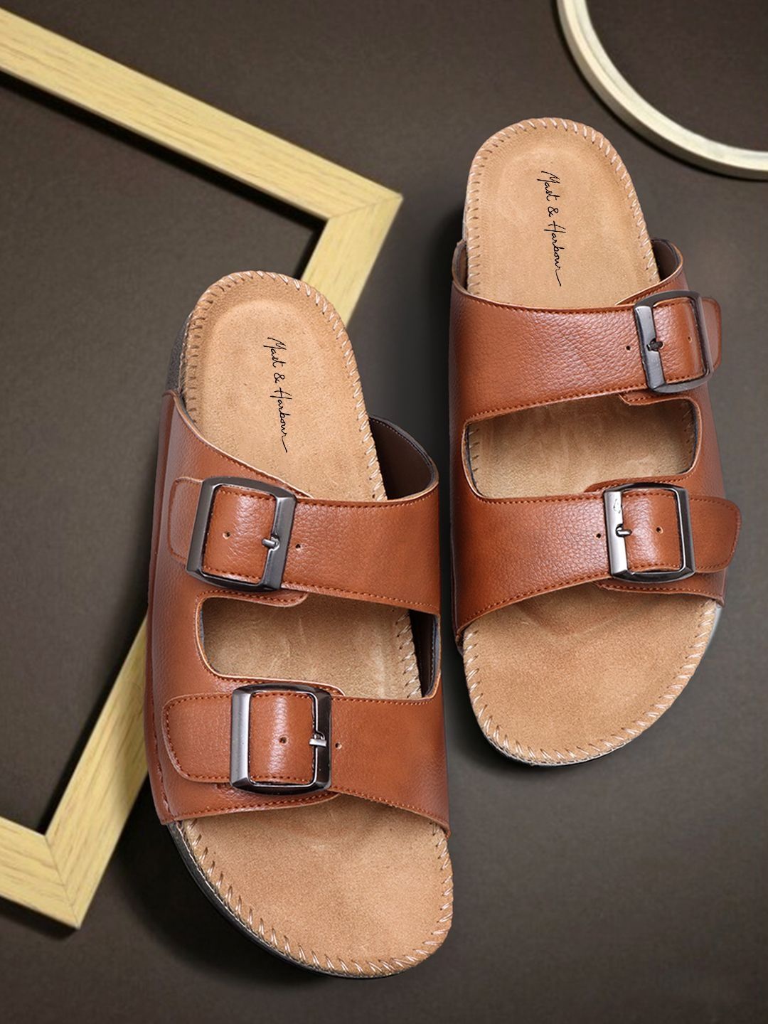 Mast & Harbour Men Comfort Sandals-picture-47