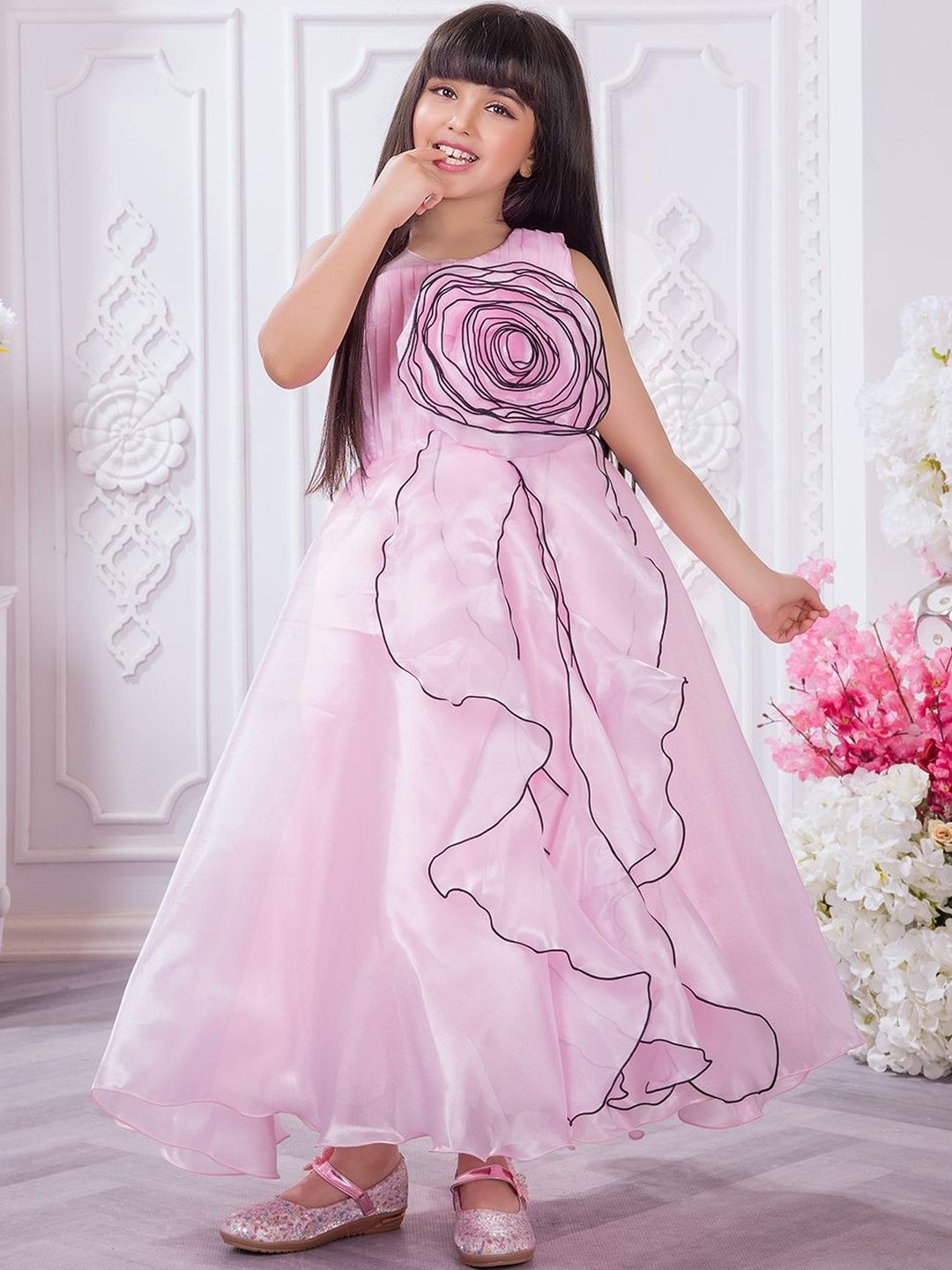 Tiny Kingdom Satin Maxi Dress-picture-50