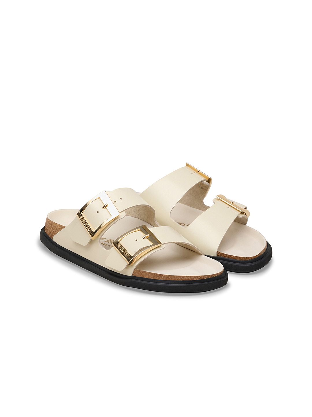 Birkenstock Arizona Women Narrow Width White Leather Sandal-image-11