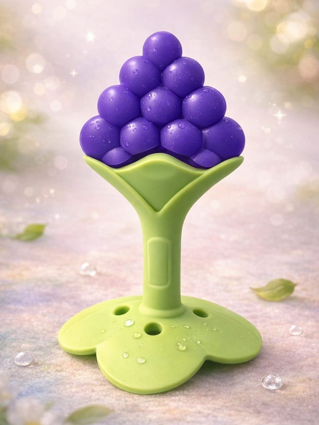 Kritiu Infants Fruit Design Silicone Teether-picture-17