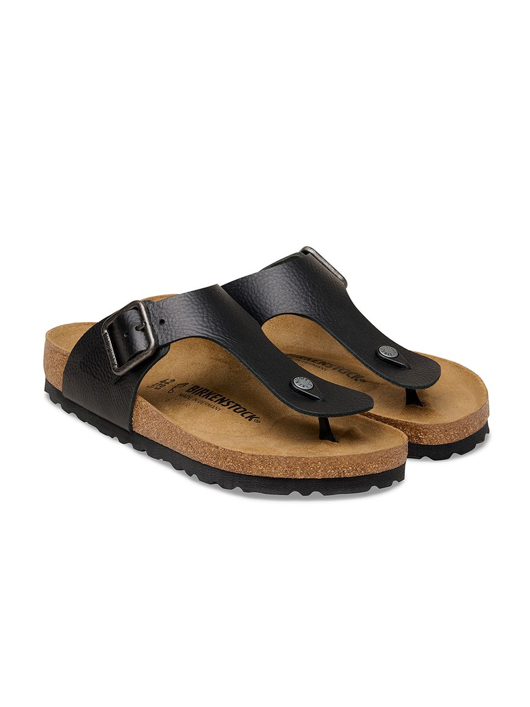 Birkenstock Ramses Men Regular Width Black Leather Sandal-picture-17
