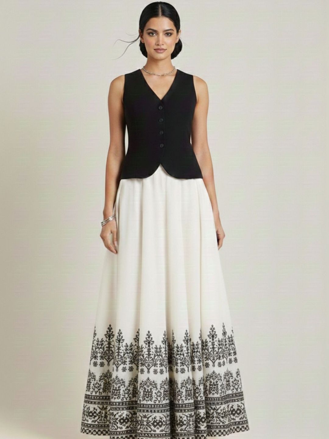 BAESD V-Neck Waistcoat-image-16