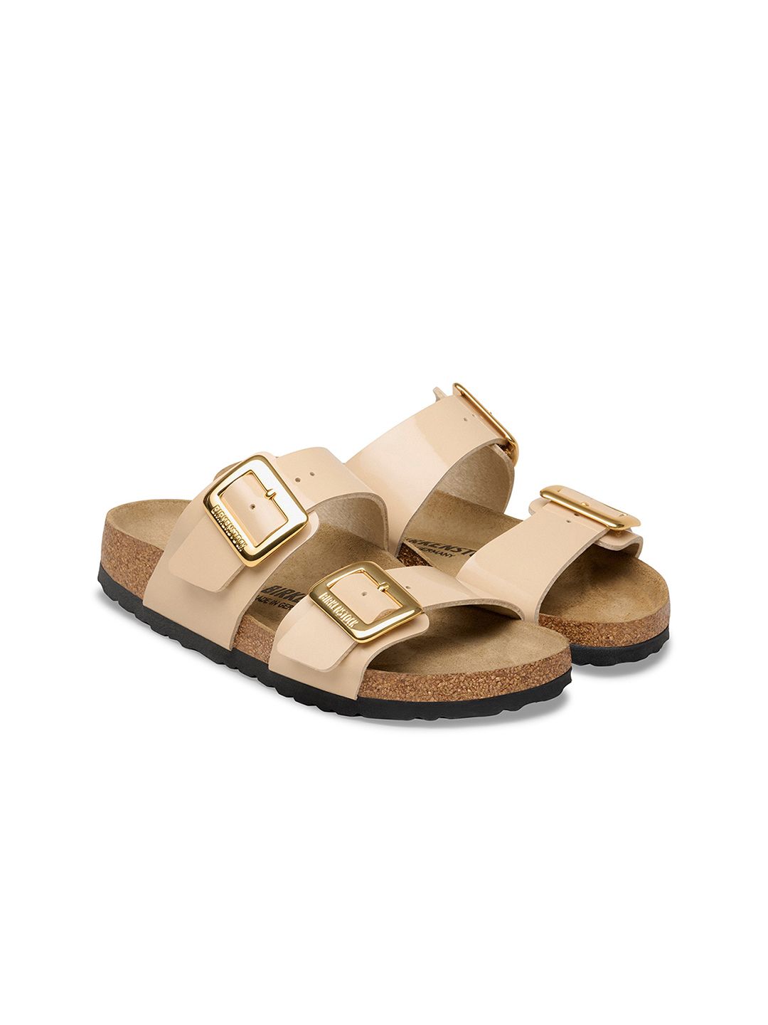 Birkenstock Sydney Women Narrow Width Beige Birko-Flor Sandal-image-27